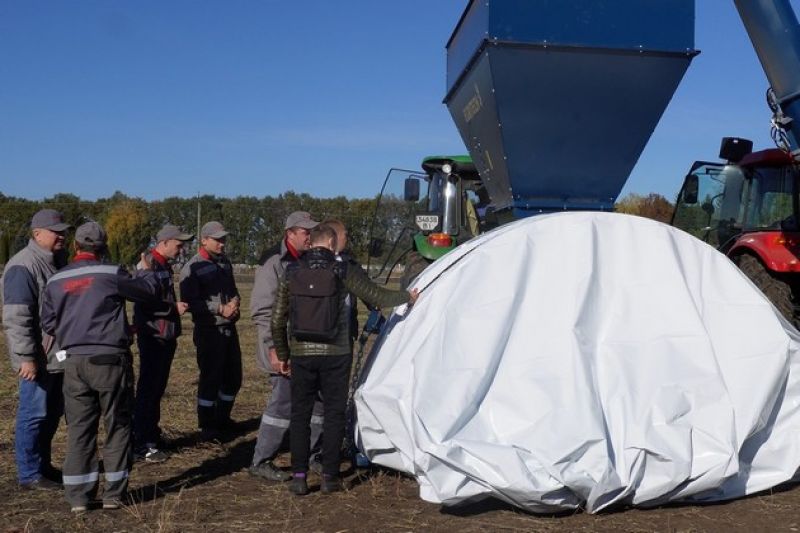 Завантаження полімерного рукава Завантаження полімерного рукава