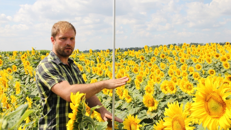 Деніс Урквіц демонструє презентаційні ознаки соняшника