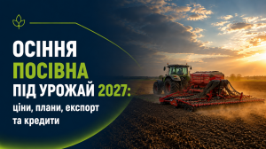 Як в Україні будуть сіяти озимі під урожай 2027: ціни, плани, експорт та кредити