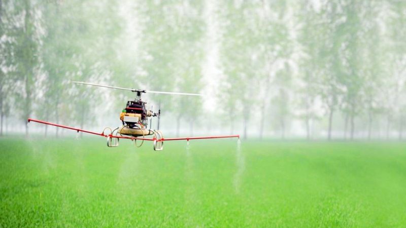 В Китаї випробовують повітряні пестициди