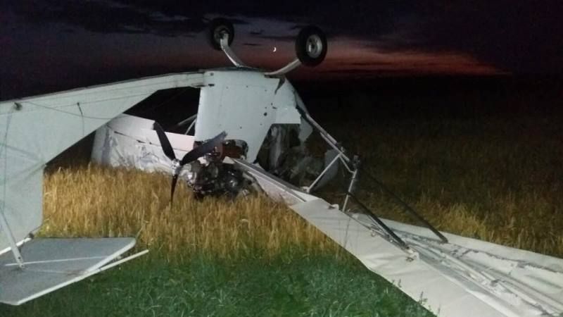 Під час обробки полів пестицидами на Сумщині трапилась ще одна авіакатастрофа