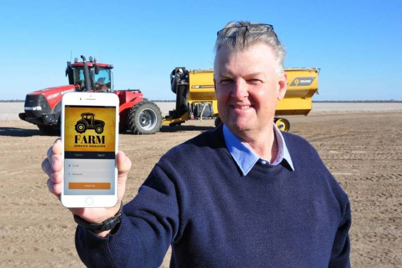 Австралійський фермер розробив додаток для обслуговування сільгоспмашин