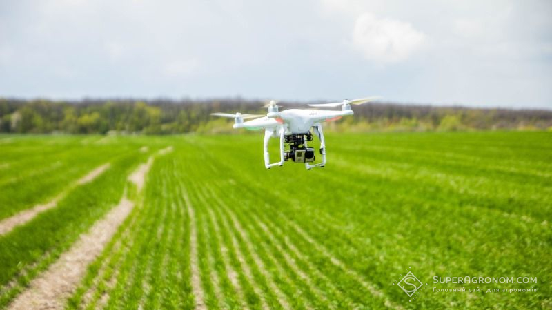 У майбутньому дрони використовуватимуть для дистанційного моніторингу с/г культур та ґрунтів