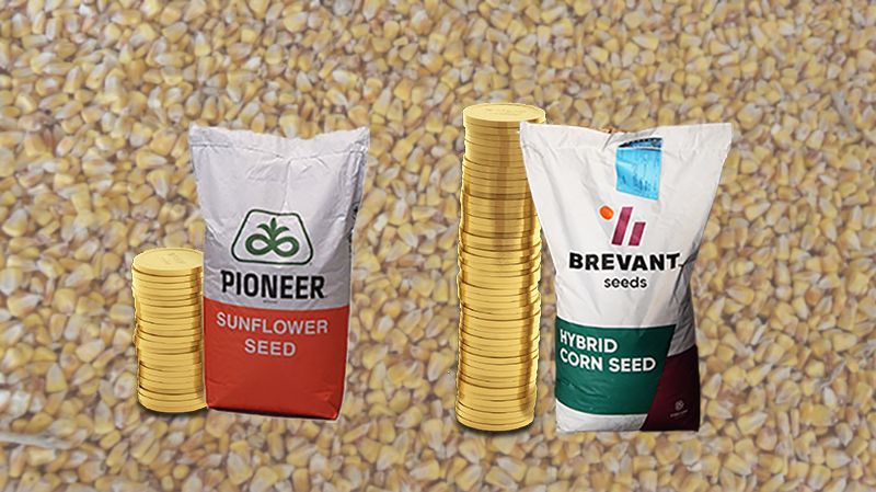 Насіннєвий матеріал Brevant аграріям продавали дорожче, ніж насіння Pioneer