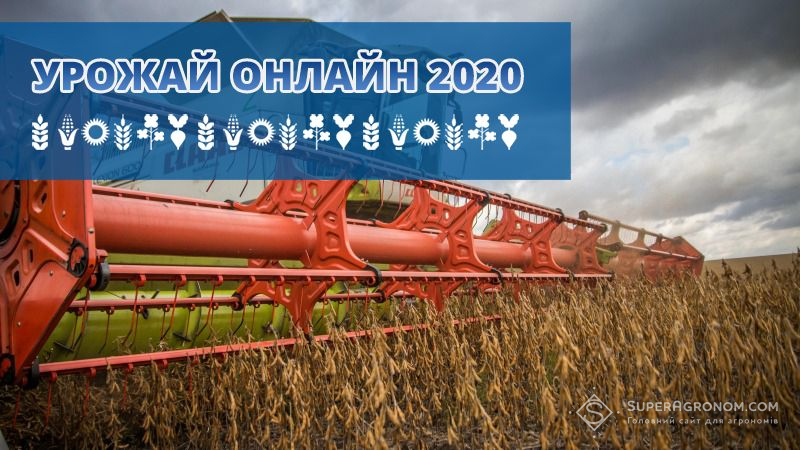 На старті збирання середня врожайність сої по Україні становить 2 т/га