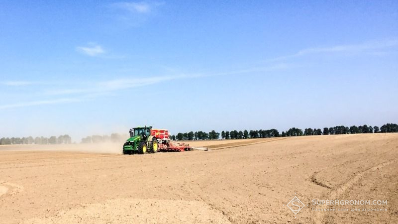 Дефіцит вологи ускладнює посівну озимих на Дніпропетровщині
