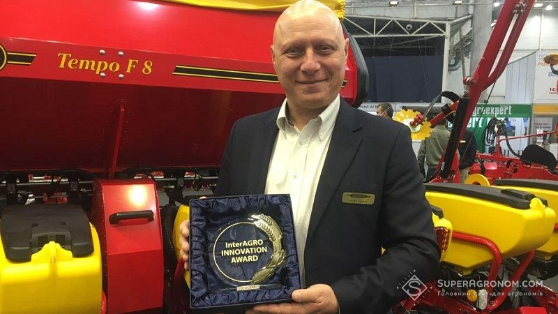 Väderstad став призером нагороди InterAGRO Innovation Award за інноваційний продукт