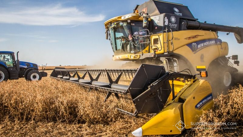 Українські аграрії зібрали майже 62,5 млн тонн зерна