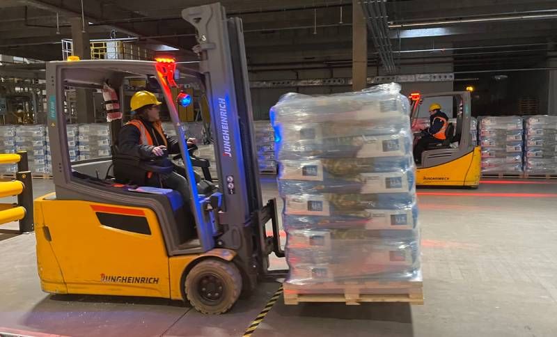 Готова продукція на заводі з виробництва насіння кукурудзи «Байєр»