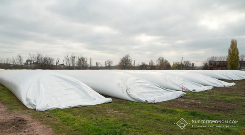 Про особливості застосування полімерних рукавів для зберігання зерна поділились в органічному господарстві Про особливості застосування полімерних рукавів для зберігання зерна поділились в органічному господарстві