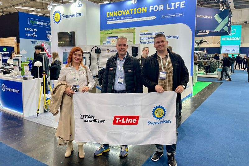 Тайтен Машинері Україна запускає власну лінійку систем автопілотної навігації T-Line