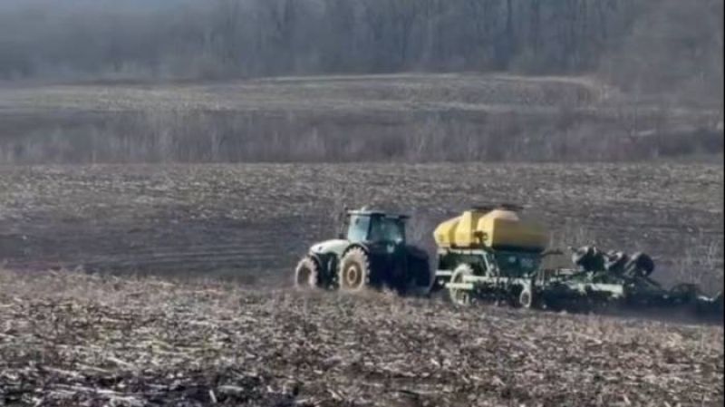 Посівна пшениці у грудні в господарстві Ясні Зорі на Одещині