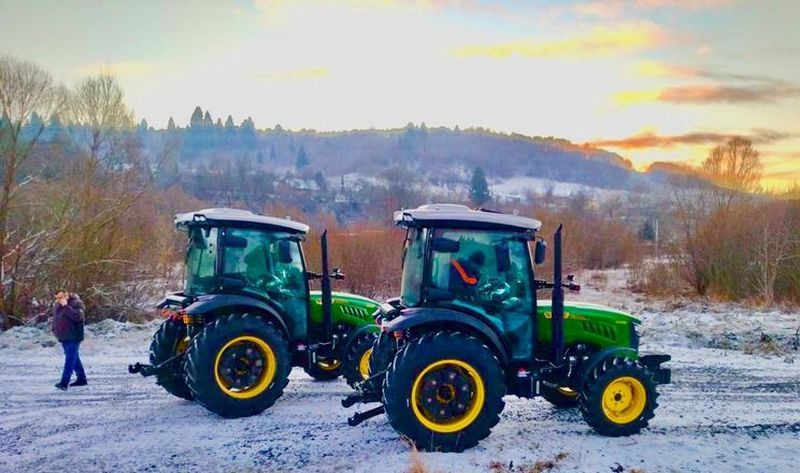 Трактори від проєкту Interreg NEXT Польща-Україна 2021-2027