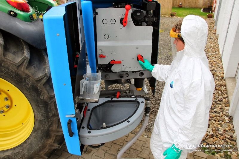 Налаштування обприскувача