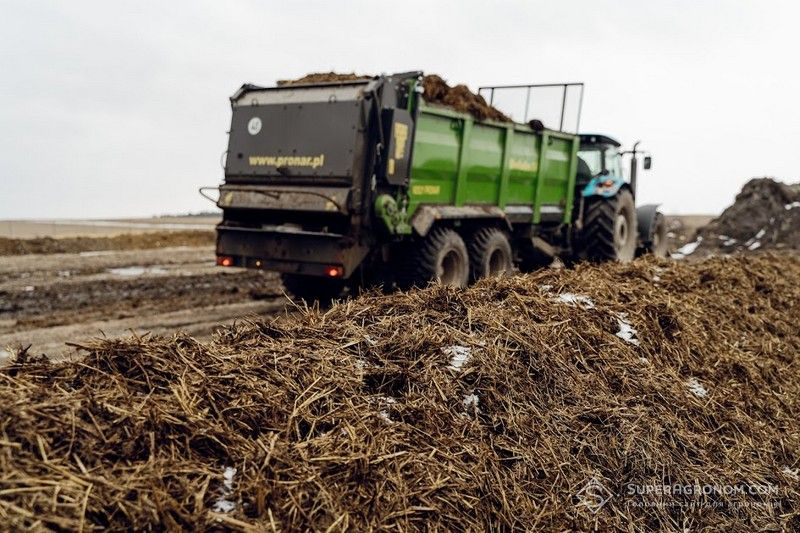 Внесення гною Внесення гною