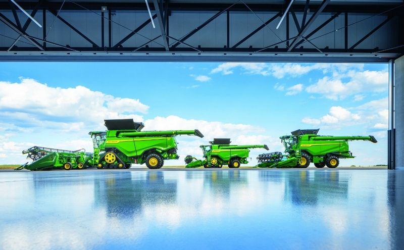 John Deere підвищив продуктивність зернозбиральних комбайнів серій T5, T6, S7 і X9: що змінилося John Deere підвищив продуктивність зернозбиральних комбайнів серій T5, T6, S7 і X9: що змінилося