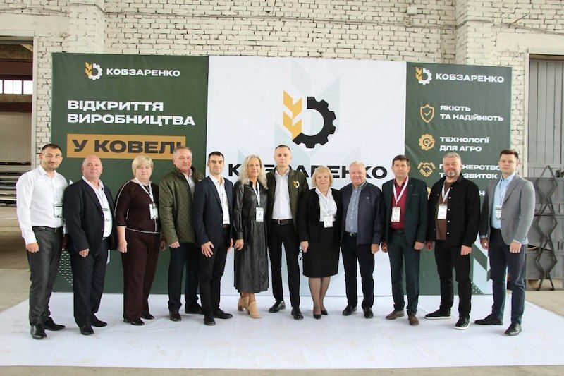 Кобзаренко відкрив виробництво сільгосптехніки у Ковелі Кобзаренко відкрив виробництво сільгосптехніки у Ковелі