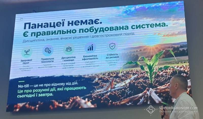 Як no-till впливає на вологу, родючість ґрунту та економіку господарства — пояснив Сергій Суровий