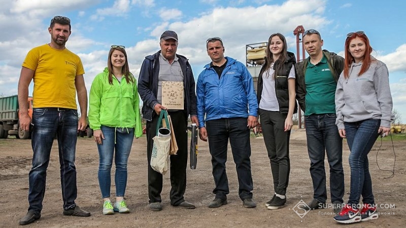 Команда АгроЕкспедиції Посівна 2018 разом з головою ФГ«Єнісей»
