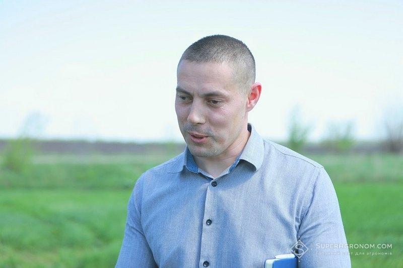 Олексій Неретін, головний агроном