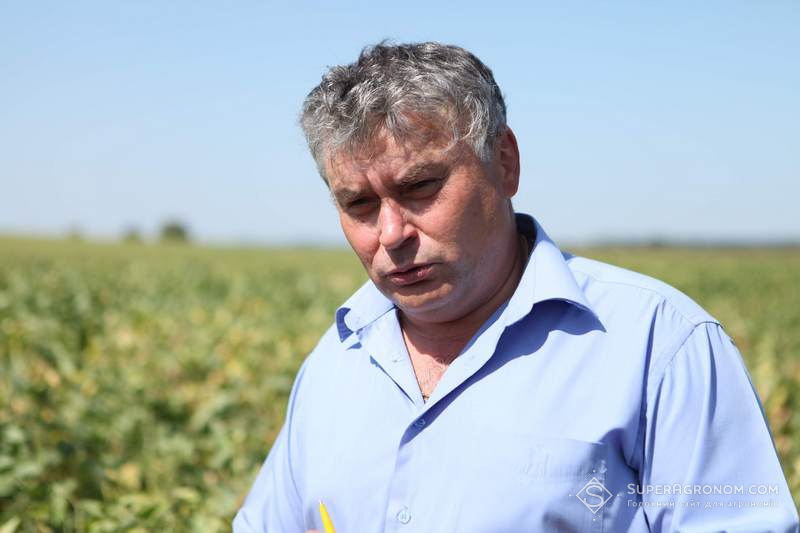 В'ячеслав Черкащенко, головний агроном