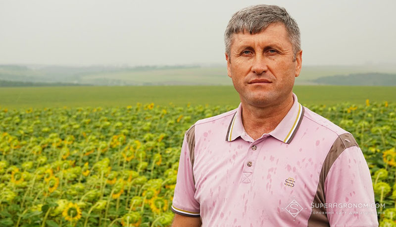 Анатолій Дідик, голова господарства «Врожайне»