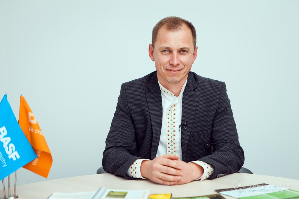 Павло Материнський, менеджер із розвитку продуктів на зернових колосових компанії BASF