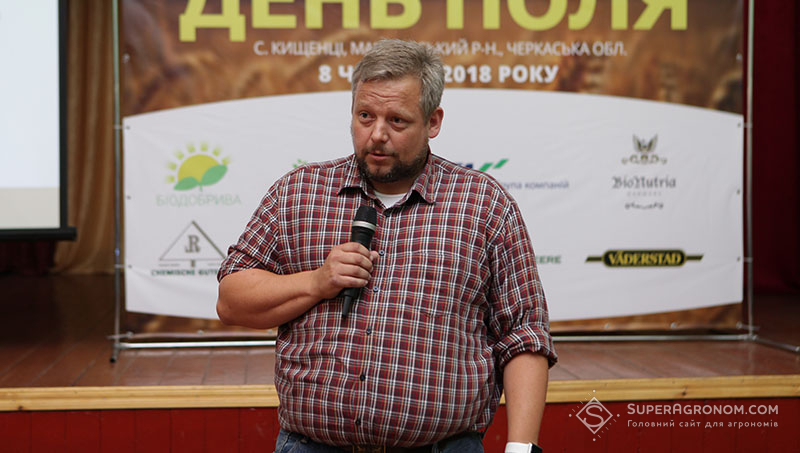 Хенрік Лаурсен, директор з виробництва ФГ «Кищенці»