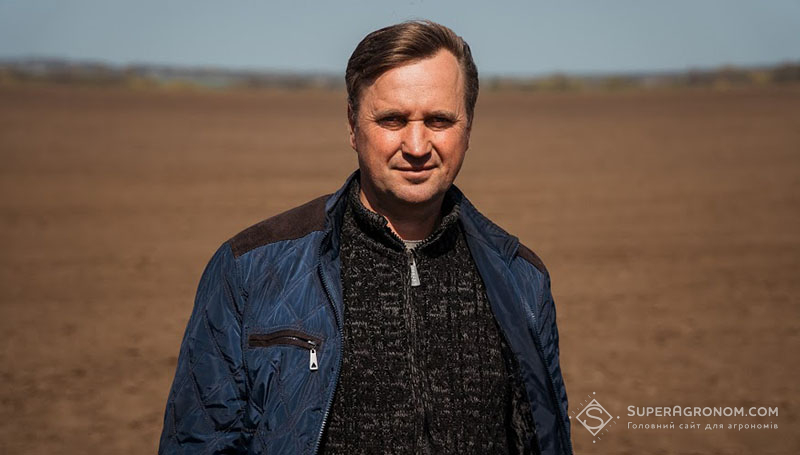 Олег Юзьков, старший агроном (масив «Мокіївці»)