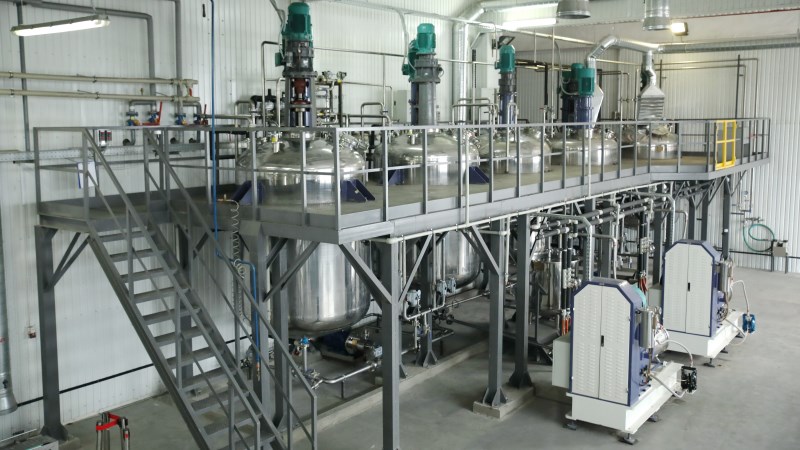 Цех для виготовлення гербіцидів на Білоцерківському заводі препаративних форм ALFA Smart Agro