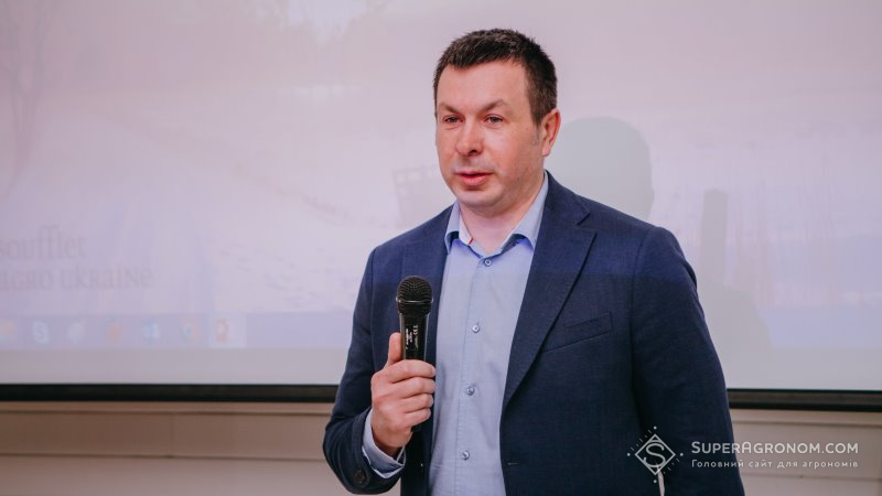 Сергій Гарячий, керівник Східного регіону «Суффле Агро Україна»