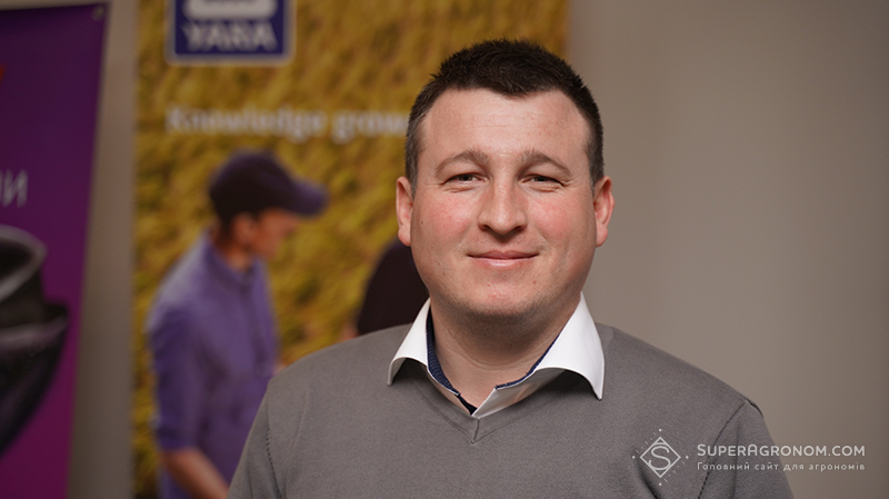 Олег Наконечний, регіональний консультант по роботі з клієнтами компанії «Yara Україна»