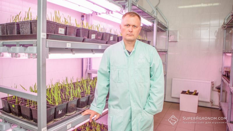 Валерій Литвиненко, завідувач агролабораторії ALFA Smart Agro