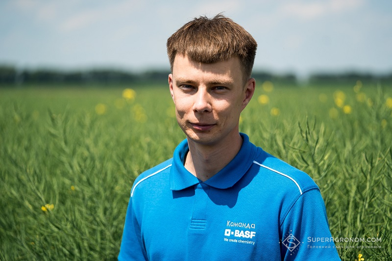 Михайло Маленький, менеджер з маркетингу напрямку соняшника та ріпаку BASF Agricultural Solutions