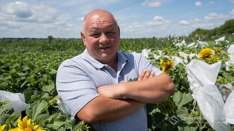 Володимир Скорик, провідний агрономом компанії ВНІС та кандидат сільськогосподарських наук.