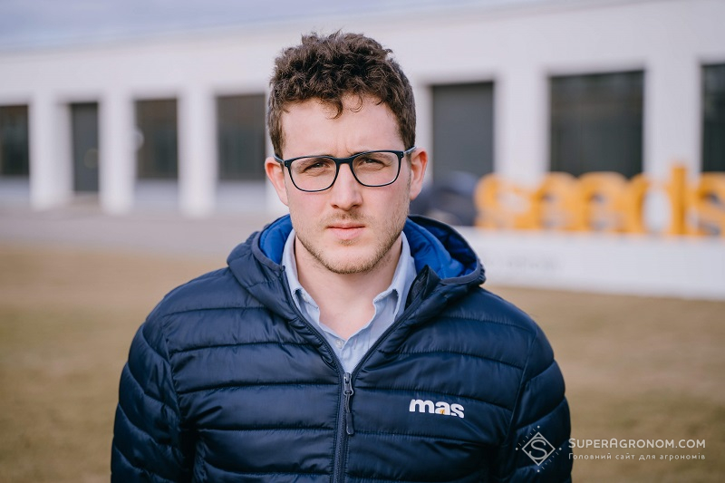 Тібо Леклерк, продакт-менеджер по соняшнику та озимому ріпаку в Україні та Росії компанії MAS Seeds