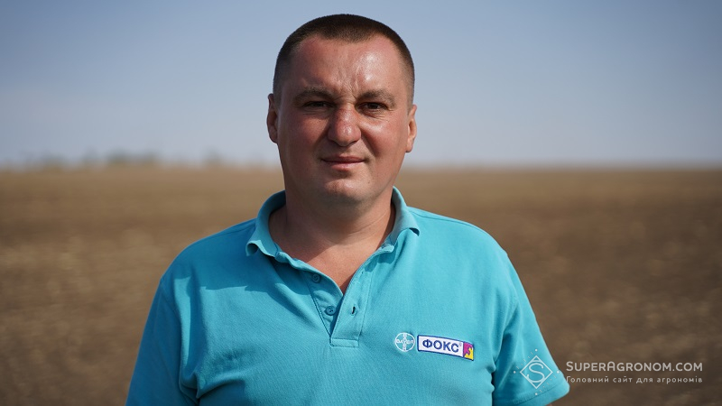 Віталій Кірієнко, головний агроном ПП СП «Гуляйпільське»