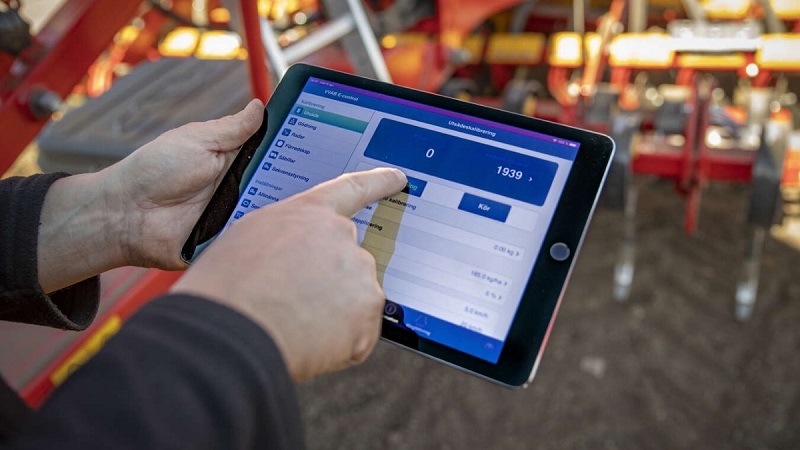 Väderstad E-Control на базі iPad