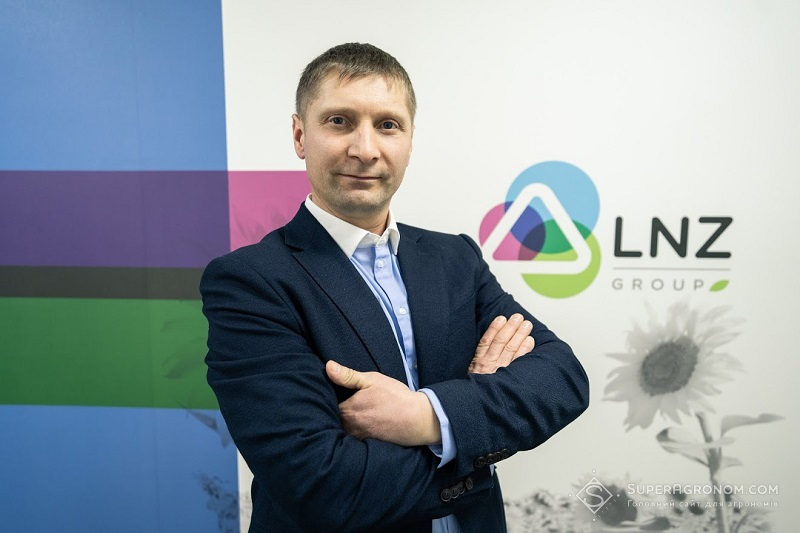 Леонід Чорний, менеджер з розвитку агротехнологій Центрального регіону компанії LNZ Group