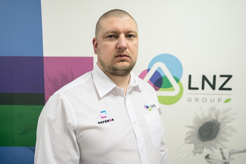 Сергій Уваров, менеджер з розвитку агротехнологій Північно-східного регіону «LNZ Group»