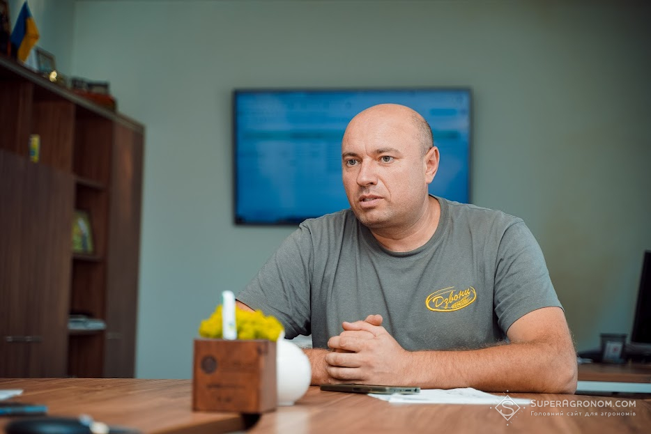 Ярослав Бай, головний агроном ПП «Агрофірма «Дзвони»