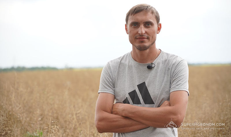Михайло Карленко, агротехнолог СФГ «Т.В.К.»