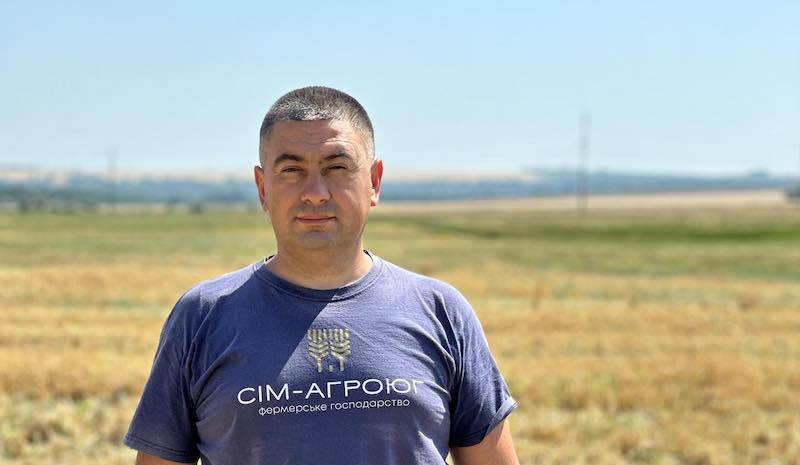 Сергій Бодя, керівник  ФГ «Сім-Агроюг»