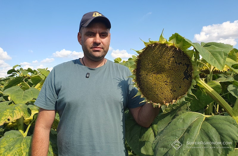 Олег Ільчук, головний агроном господарства