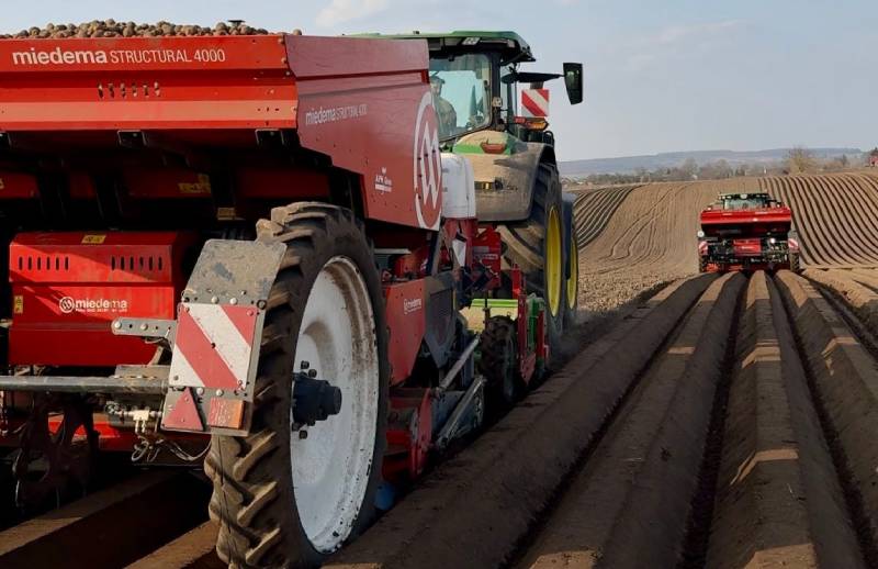 Посадка картоплі в CPG Agri