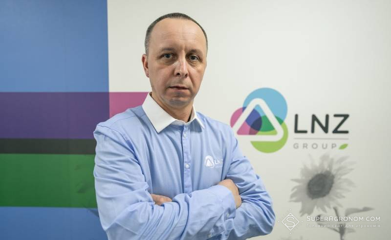 Сергій Корнюшенко, менеджер із розвитку агротехнологій Південного регіону LNZ Group