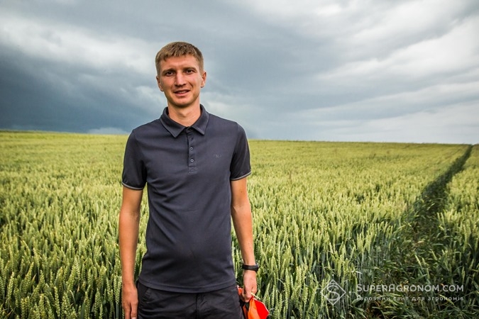 Олександр Талімончук, головний агроном господарства