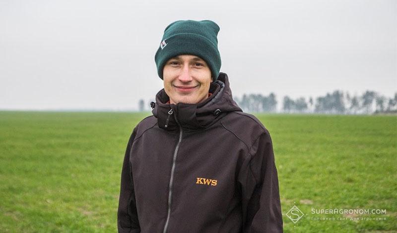 Руслан Круподеря, торговий представник із зернових культур компанії «КВС-УКРАЇНА»