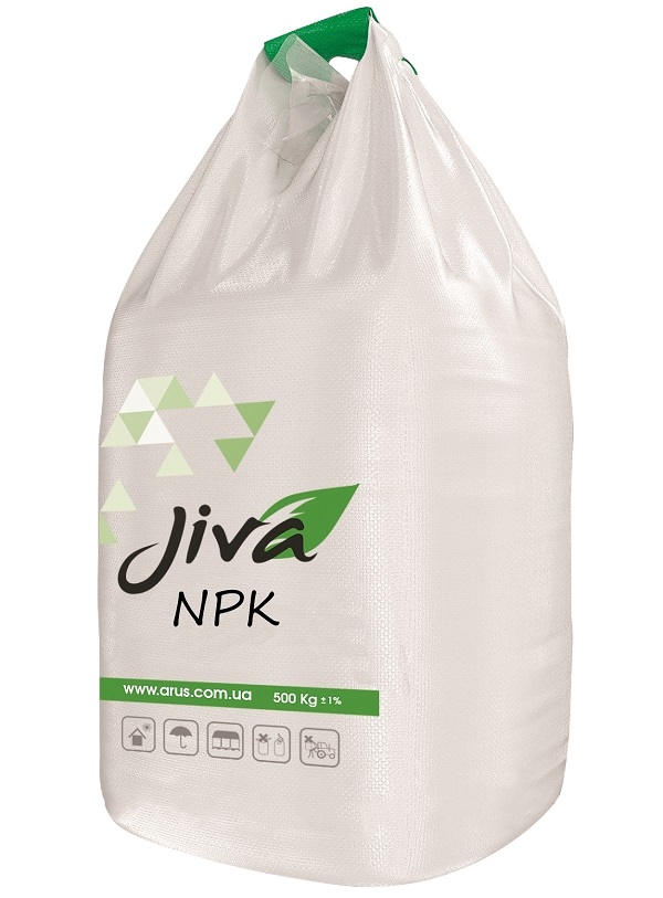 Комплексне мінеральне добриво Jiva NPK 10:25:20+20(SO3)+1Zn від